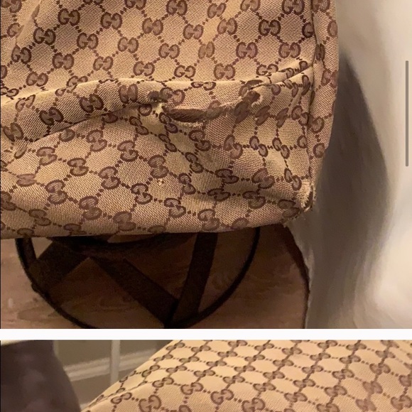 Authentic Gucci GG Canvas Horsebit Large Hobo - Picture 14 of 15